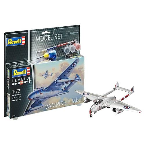 Revell 1:72 Vampire F Mk.3 Uak