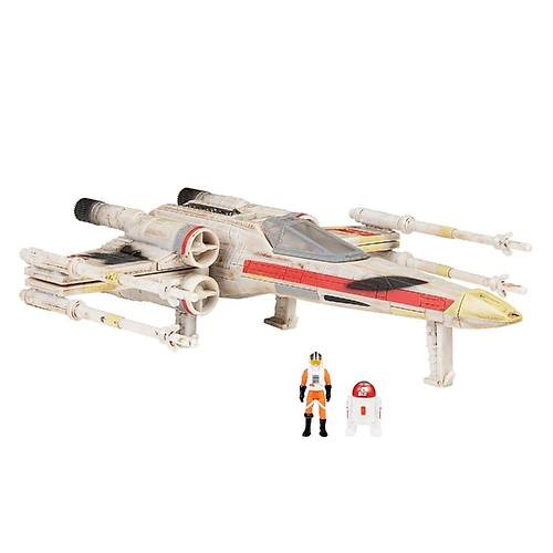 Star Wars Micro Galaxy Squadron Ara ve Mikro Figr Set #0087 Wedge Antilles's X-Wing (Damaged)