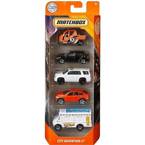 Matchbox Beli Araba Seti City Adventure II