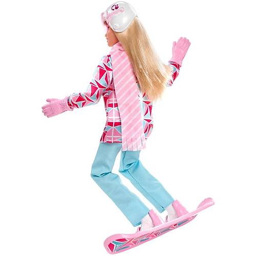Barbie Snowboard Sporcusu Bebek