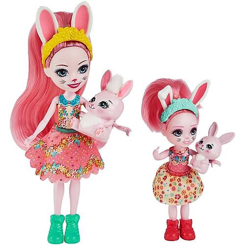 Enchantimals Kz Karde Bebekler Serisi Bree Bunny ve Twist