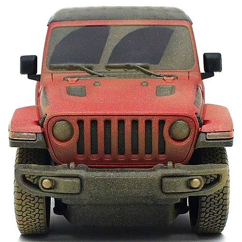 Rastar 1:24 Uzaktan Kumandal Araba Jeep Wrangler Rubcon Muddy 2.4 Ghz