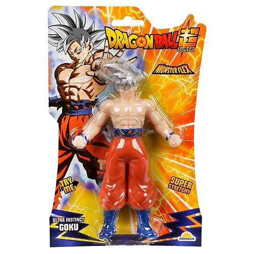 Monster Flex Dragon Ball Stretch Figr 15 Cm Ultra Instinct Goku
