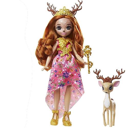 Enchantimals Royal Grkemli Bebekler Queen Daviana & Grassy
