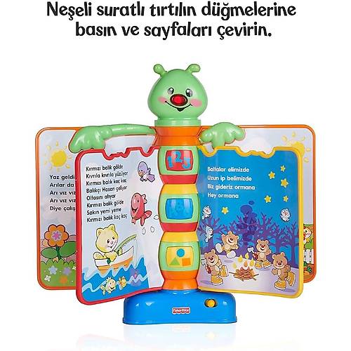 Fisher Price Elen ve ren Eitici Masalc Trtl Trke