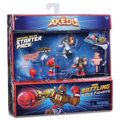 Akedo S1 Delks Paket Efsane Yumruk Saldrs Aximus, Buster Bling & Loco Grande