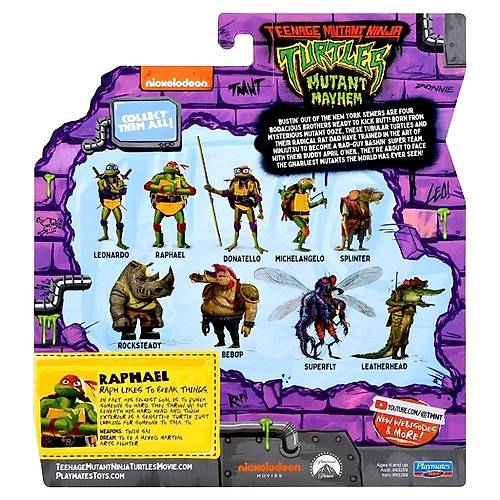 Tmnt Ninja Kaplumbaalar Aksiyon Figrler 11 Cm Superfly Fly Guy