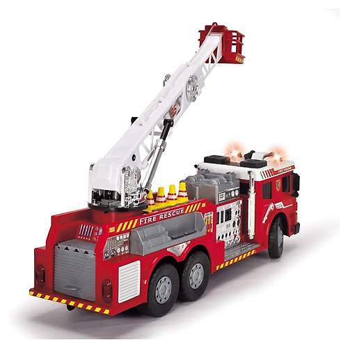 Dickie RC Aerial Ladder Truck Uzaktan Kumandal tfaiye Arac  Sesli, Ikl, Su Pskrtmeli, 62 cm