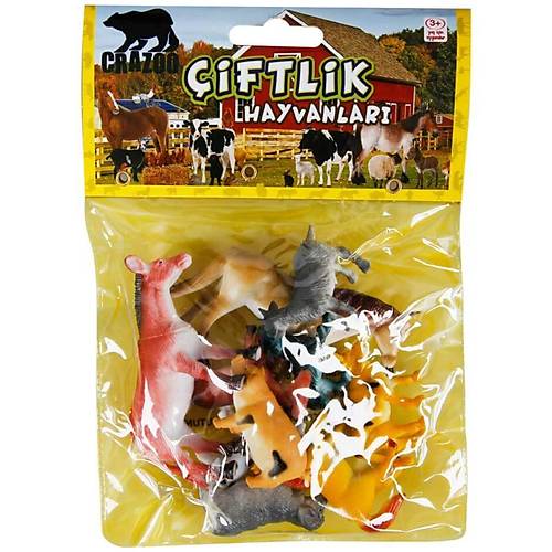 Crazoo iftlik Hayvanlar Poetli Hayvan Oyun Seti At