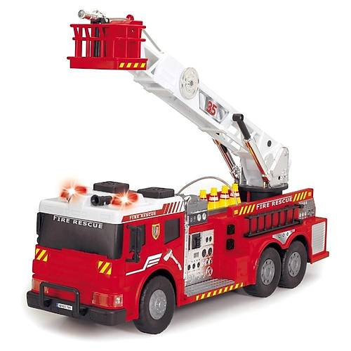 Dickie RC Aerial Ladder Truck Uzaktan Kumandal tfaiye Arac  Sesli, Ikl, Su Pskrtmeli, 62 cm