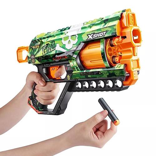 X-Shot Skins Griefer 12 Mermili Snger Dart Atan Silah 32 Cm Camo