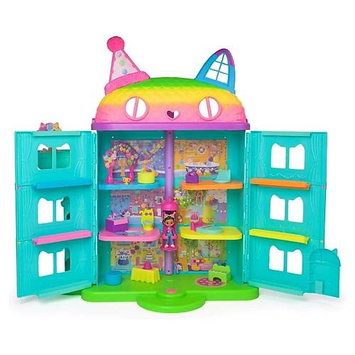 Gabby?s Dollhouse Festival Evi Elenceli Mzikli Oyun Seti 63 cm
