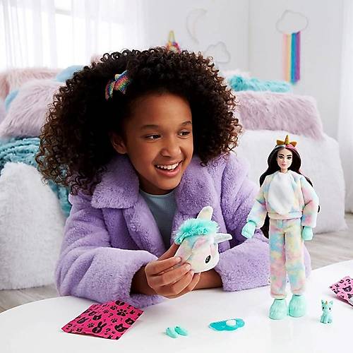 Barbie Cutie Reveal Bebekler 2. Seri Gkkua Unicorn