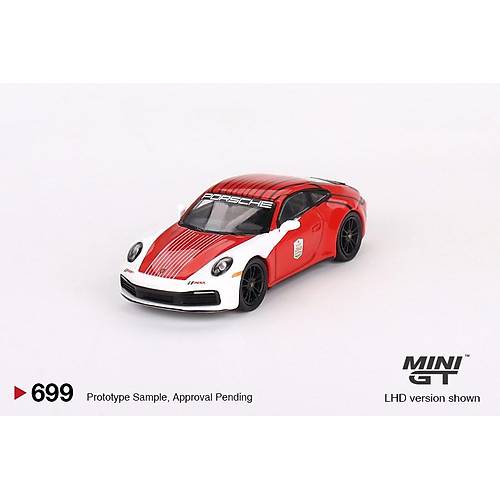Mini GT 1:64 Scale Porsche 911 (992) Carrera S Safety Car 2023 IMSA Daytona 24 Hrs