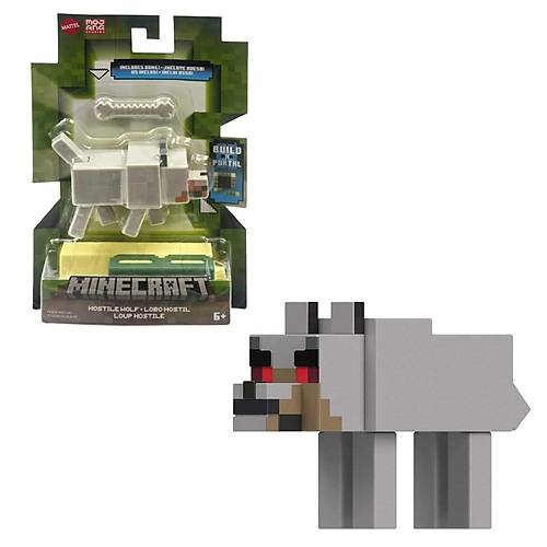 Minecraft Aksesuarl Figrler GTP08-HLB26 Hostile Wolf
