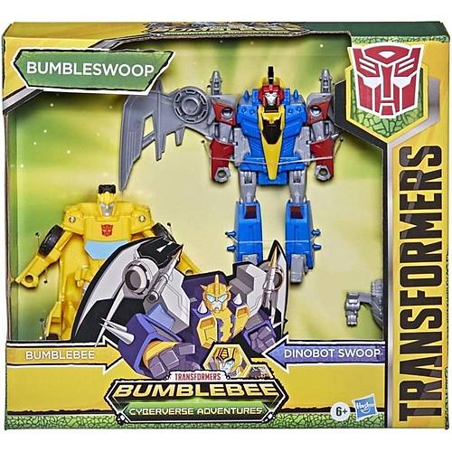 Transformers Bumblebee Cyberverse Maceralar Dino Combiners Bumbleswoop