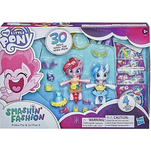 My Little Pony Smashin Fashion kili Set Pinkie Pie ve Dj Pon-3