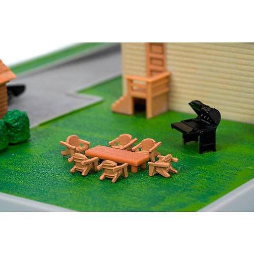 Jada 253203081 Fast & Furious Nano Dom'un Evi Diorama Modellemesi