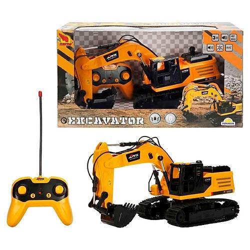 Suncon Uzaktan Kumandal Ekskavatr Sesli ve Ikl Usb arj 40 Cm