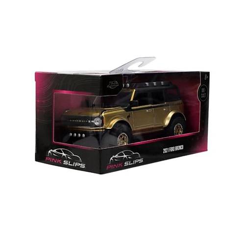 Jada 1:32 Pink Slips 2021 Ford Bronco Model Araba | ocuklar ve Yetikinler in