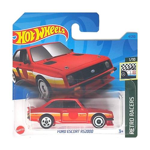 Hot Wheels Tekli Arabalar 2023 004/250 Retro Racers Ford Escort RS2000