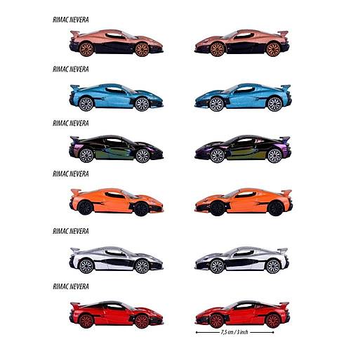 Majorette Rimac Nevera Edition Blue