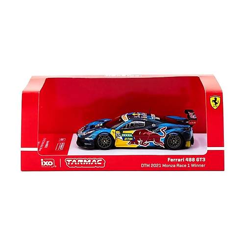 Tarmac Works 1/64 Ferrari 458 Italia GT3 DTM 2021 Monza Race 1 Winner