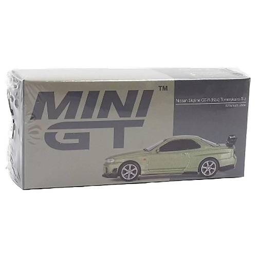 Mini GT 1:64 Scale Nissan Skyline GT-R (R34) Tommykaira R-z Millenium Jade