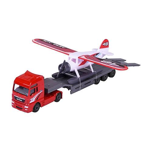 Majorette Transporter Man Tgx Xxl & Aero Ace