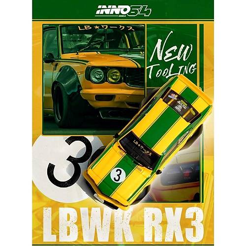 Inno64 1:64 LBWK RX-3 Savanna