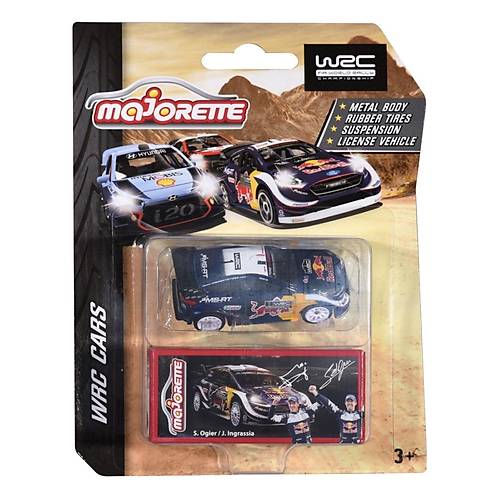 Majorette 1:64 WRC Aralar Serisi 2019 Ford Fiesta S. Ogier J.Ingrassia