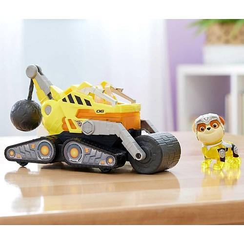 Paw Patrol The Mighty Movie Figr ve Aralar Rubble