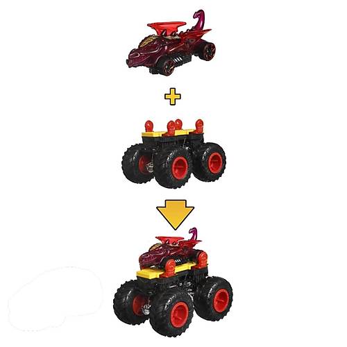 Hot Wheels Monster Trucks Dev Tekerlek Ustas Serisi