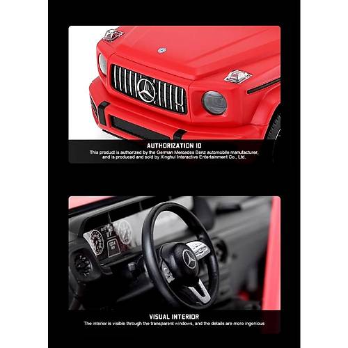 Rastar 1:14 Mercedes-Benz AMG G63 Uzaktan Kumandal Araba  Krmz, Kap Alr, Ikl, 2.4 GHz, Lisansl SUV Model