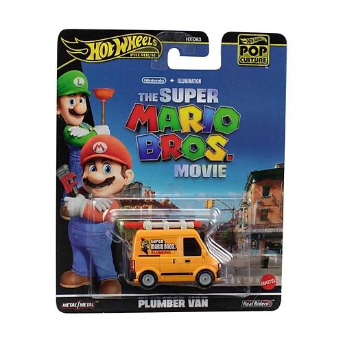Hot Wheels Premium Arabalar Pop Culture HXF03 Plumber Van