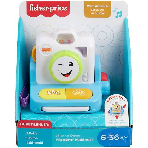 Fisher Price Elen ve ren Fotoraf Makinesi Trke