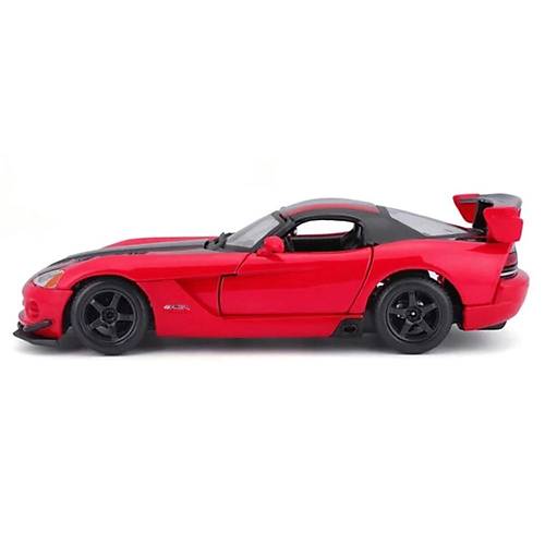 Bburago 1:24 Dodge Viper SRT 10 ACR Krmz | Diecast Model Araba Koleksiyonluk