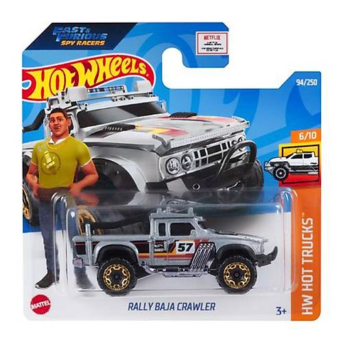 Hot Wheels 1:64 Hot Trucks Rally Baja Crawler