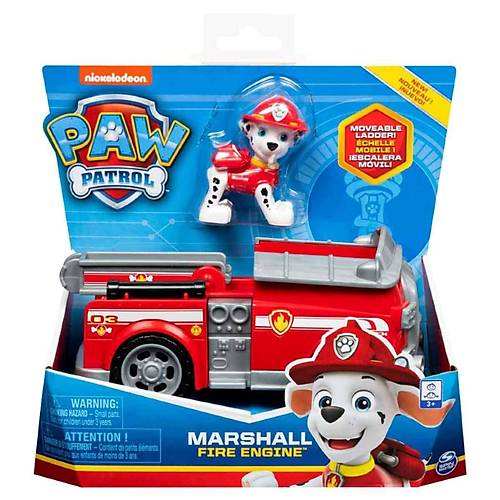 Paw Patrol Kurtarma Aralar ve Kahramanlar Marshall Fire Engine