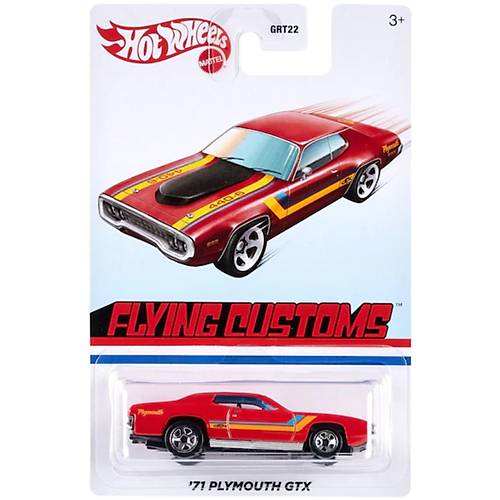 Hot Wheels Temal Arabalar Flying Customs '71 Plymouth Gtx
