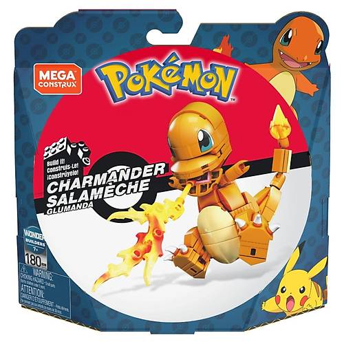 Mega Construx Pokemon Figrler 180 Para Charmander
