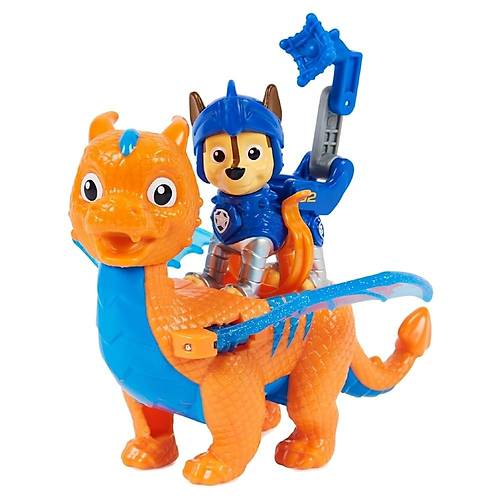 Paw Patrol Kurtarma Sovalyeleri ve Ejderha kili Set Chase ve Dragon Draco