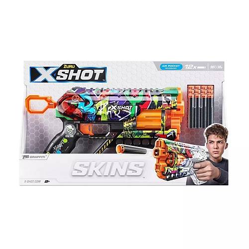 X-Shot Skins Griefer 12 Mermili Snger Dart Atan Silah 32 Cm Graffiti