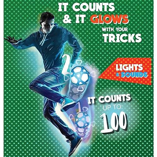 Rising Sports Sesli ve Ikl Sayal Smartball Futbol Topu