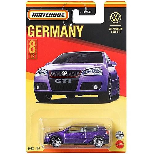 Matchbox 1:64 Best Of Gemany Arabalar Volkswagen Golf GTI