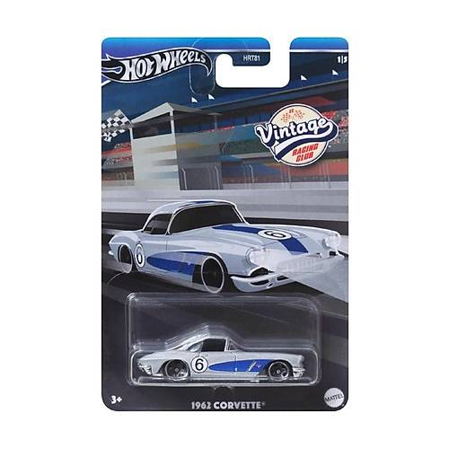 Hot Wheels Vintage Temal Arabalar Vintage Racing Club HRV06 1962 Corvette