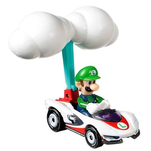 Hot Wheels Mario Kart Planrl Aralar Luigi