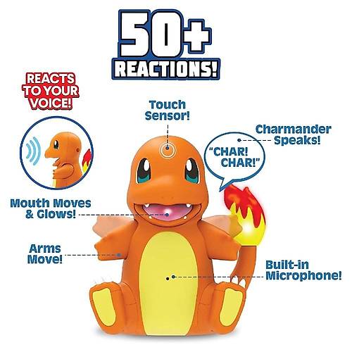 Pokemon Elektronik ve nteraktif Figr Charmander