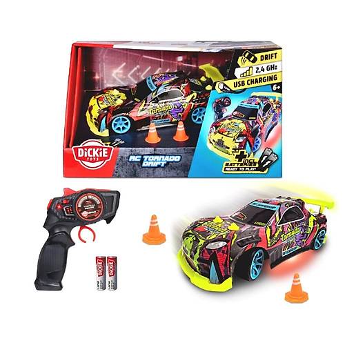 Dickie 1:24 Rc Tornado Drift 2.4 Ghz Usb arj 22 Cm