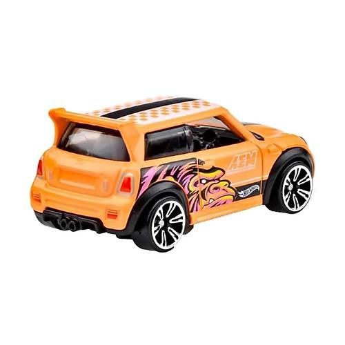 Hot Wheels Neon Yarlar Temal Arabalar JBY96 Neon Speeders Mini Cooper S Challenge
